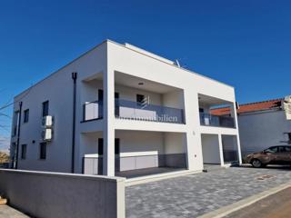 Apartments on the ground floor of a residential building, new building - island of Vir