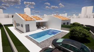 STRA - moderna casa a un piano con piscina