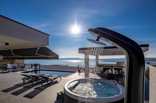 Crikvenica - Villa moderna con piscina e vista mare