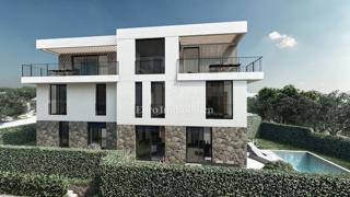 Krk - terreno edificabile con vista mare aperto