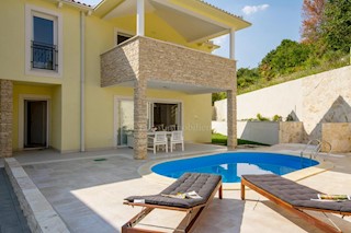 Beautiful semi-detached house with pool, Baska - island Krk