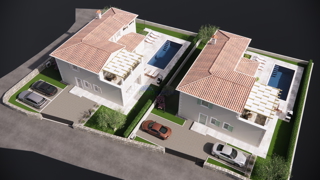 Istria, Sveti Lovreč, terreno edificabile con permesso di costruzione ottenuto
