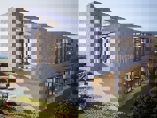 Kaštelir - terreno edificabile con VISTA MARE, permesso di costruire ottenuto