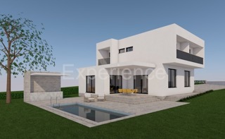 Nelle vicinanze di Parenzo - villa di nuova costruzione con piscina!