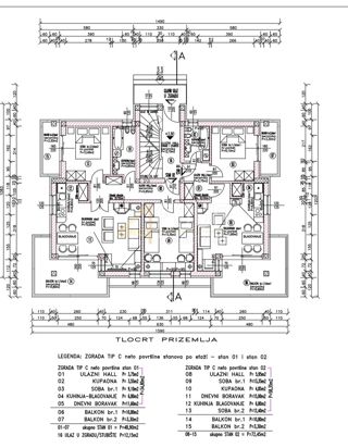 Hreljin, Bakar, 56,65m2