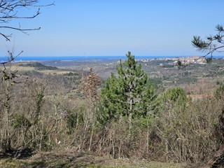 Terreno Edificabile con Vista Mare in Vendita vicino a Buie – 1000 m², Zona Tranquilla