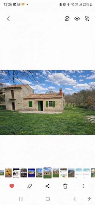 Casa in pietra autentica con 3.400 m² di terreno edificabile – Istria centrale