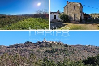 Zona di Grisignana - Casa in pietra, edificio attraente. e agricoltura. terreno con una bellissima vista su Grisignana