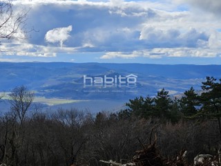 Oprtalj, Zrenj - Terreno edificabile e agricolo VISTA PANORAMICA