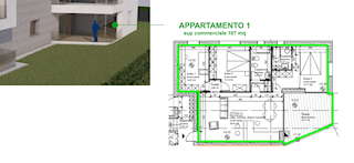 Appartamento Rovinj, 107m2