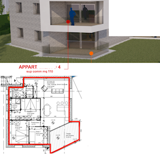 Appartamento Rovinj, 110m2