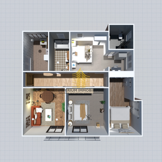 Appartamento, Vendita, Podsused - Vrapče, Dolec, 81m2, 4 locali