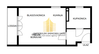 Appartamento, Vendita, Peščenica - Žitnjak, Vukomerec, 46m2, monolocale