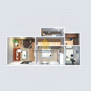 Appartamento, Vendita, Podsused - Vrapče, Dolec, 43m2, 2 locali