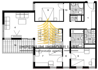 Appartamento, Vendita, Črnomerec, Bijenik, 110m2, 4 locali