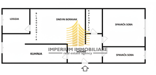 Appartamento, Vendita, Nuovo Zagabria - Est, Sloboština, 70 m2, 3 locali
