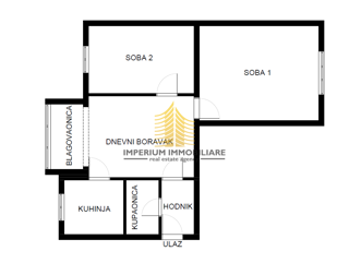 Appartamento, Vendita, Peščenica - Žitnjak, Volovčica, 57m2, 3 locali