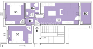 Šijana, nuova costruzione – appartamento con 2 camere da letto e garage