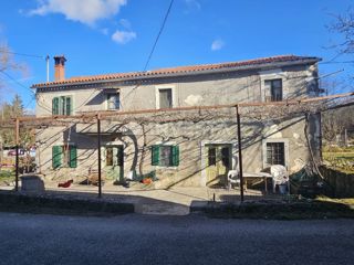 Ročko Polje, un complesso di case in pietra in Istria