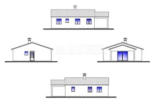 Dintorni di Krnica, 2 appezzamenti di terreno, costruzione con progetto + agricolo