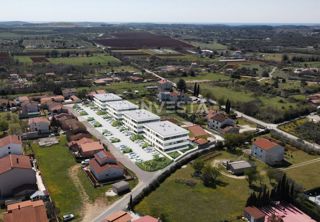 Zona di Pola – appartamento al piano terra in una nuova costruzione con giardino e parcheggio
