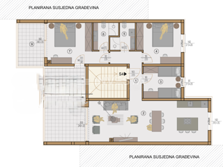 Valdebek - appartamento in costruzione, attico, 3 camere da letto, terrazza, garage