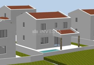 Zona di Dignano, terreno edificabile di 323 m² con permesso di costruzione per una casa di 165 m²