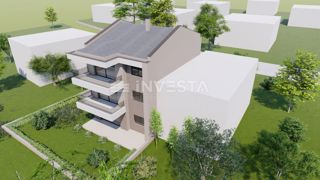 Valbandon, appartamento al 2 piano, 2 camere da letto + soggiorno, 650 m dal mare