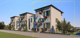 Nuovo edificio moderno a Parenzo - ultima casa in fila