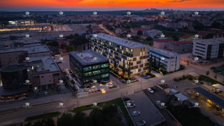 Istria, Pula, Monvidal, vendita di un moderno appartamento al 4° piano con posto auto e cantina, nuova costruzione – "CHIAVE IN MANO".