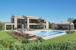 Bella villa con quattro camere da letto, vista mare a 180°