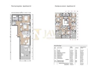 Appartamento Punta Kolova, Opatija, 106,93m2