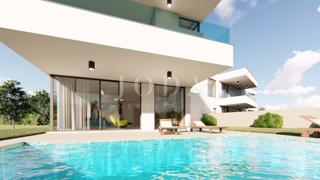 Modern semi-detached house with pool, Omisalj - island Krk