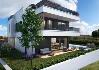 Istria, Parenzo - 4 km, villa con terrazza sul tetto e piscina
