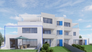 Novi Vinodolski - Appartamento su due piani in una nuova costruzione a 250 m dalla spiaggia (S2)