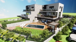 Krk, Punat - splendido appartamento duplex 126m2, vista mare