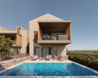 Istria - Visignano, terreno edificabile con progetto per appartamenti, vista mare