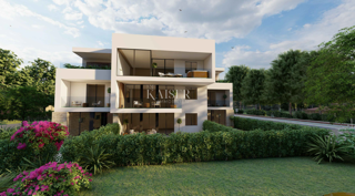 Istria - Parenzo, moderno appartamento con cortile vicino al mare