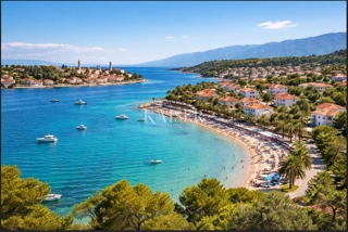Isola di Rab, Banjol - Attico con vista panoramica