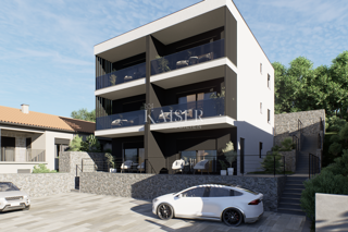 Isola di Krk, Omišalj - appartamento con una camera da letto di 40 m2 a soli 50 m dal mare