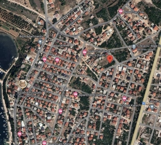 Città di Obrova, Gornji Karin - terreno edificabile a 400 m dal mare