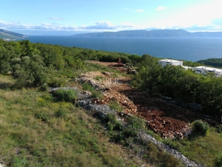 Istria, Rabac - terreno edificabile con vista panoramica sul mare, 9.160 m2