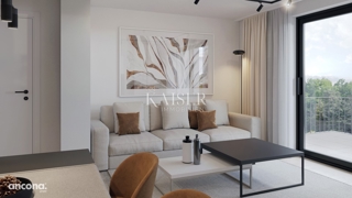 Istria, Umago - appartamento funzionale monolocale in nuova costruzione, 46m5, secondo piano, con garage