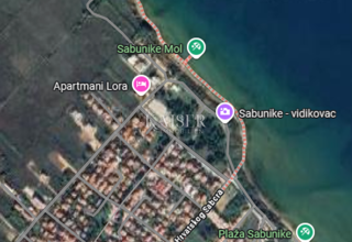 PRIVLAKA, SABUNIKE – TERRENO EDIFICABILE A 400 METRI DALLA SPIAGGIA DI SABBIA