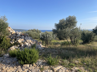 Isola di Krk, Krk, terreno edificabile con vista