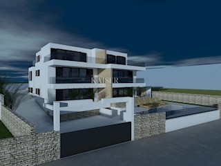 Isola di Pag, Metajna - appartamento 2BR+DB, 1° piano, 100 m dal mare