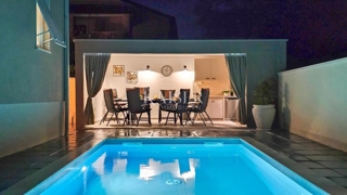 Umag, Zambratija, Istria, splendida villa con piscina e vista mare