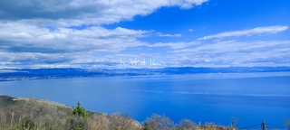 Mošćenice - terreno con vista panoramica sul mare, 2.250 m2