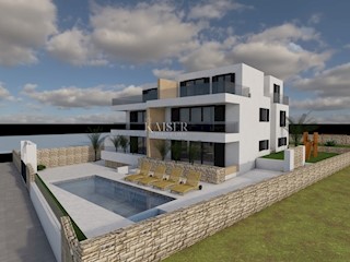 Isola di Pag, Metajna - appartamento 2BR+DB, 1° piano, 100 m dal mare