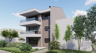 Fasana, Valbandon - appartamento con due camere da letto, nuova costruzione vicino al mare